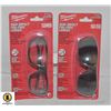 Image 1 : 2 PCS MILWAUKWUE SAFETY GLASSES