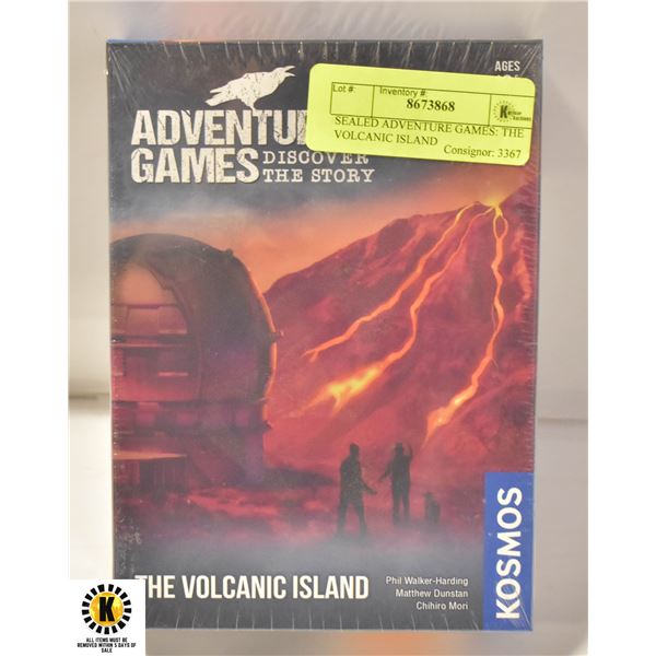 SEALED ADVENTURE GAMES: THE VOLCANIC ISLAND