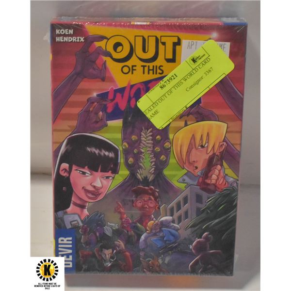 SEALED OUT OF THIS WORLD CARD GAME