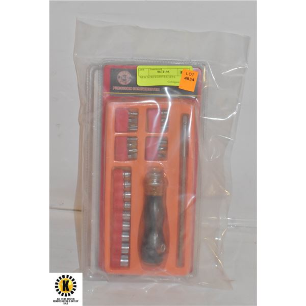 NEW SCREWDRIVER SETS