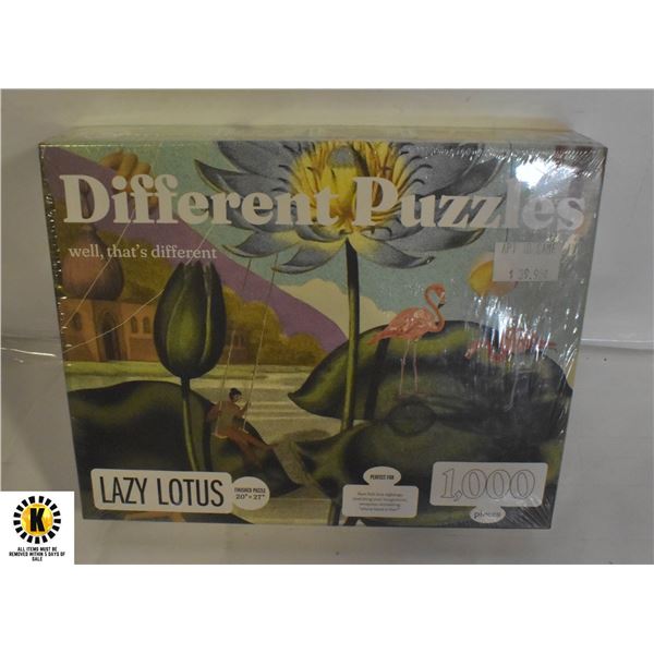 SEALED DIFFERENT PUZZLES LAZY LOTUS