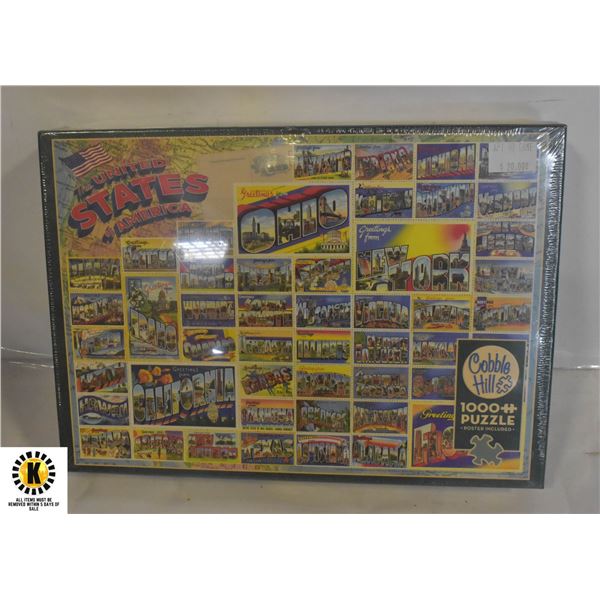 SEALED 1000 PC PUZZLE: VINTAGE AMERICAN