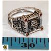 Image 1 : SKULL FASHION RING, SIZE 13,  NEW