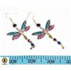 Image 1 : DRAGONFLY FASHION EARRINGS