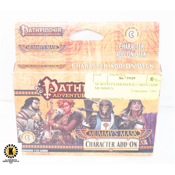 SEALED PATHFINDER CARD GAME: MUMMY'S