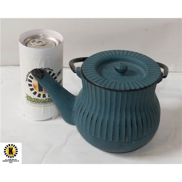 CAST IRON LOOSE LEAF TEA POT- NEW