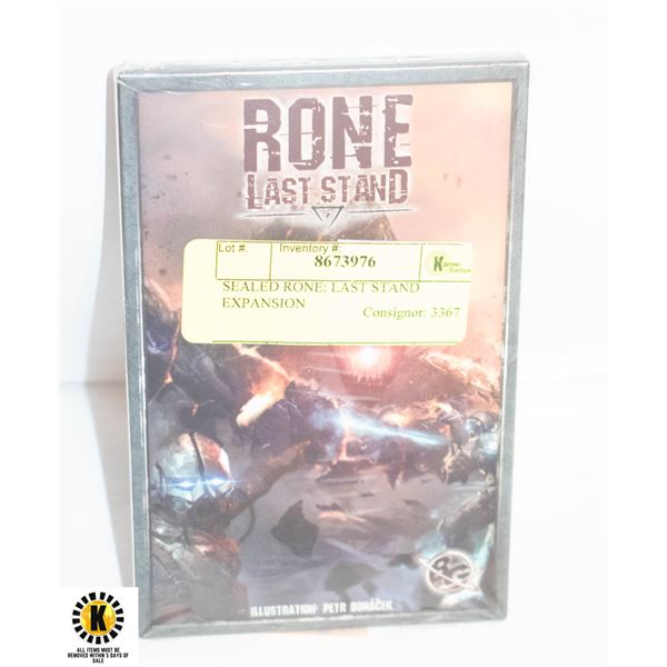 SEALED RONE: LAST STAND EXPANSION