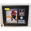 Image 1 : ALEX OVECHKIN FRAMED PHOTO & CARD