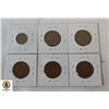 Image 2 : COPPER ONE PENNY COINS + 2 PENCE COINS CURRENCY