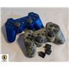 Image 1 : BLUE AND CAMO SONY PS3 CONTROLLERS