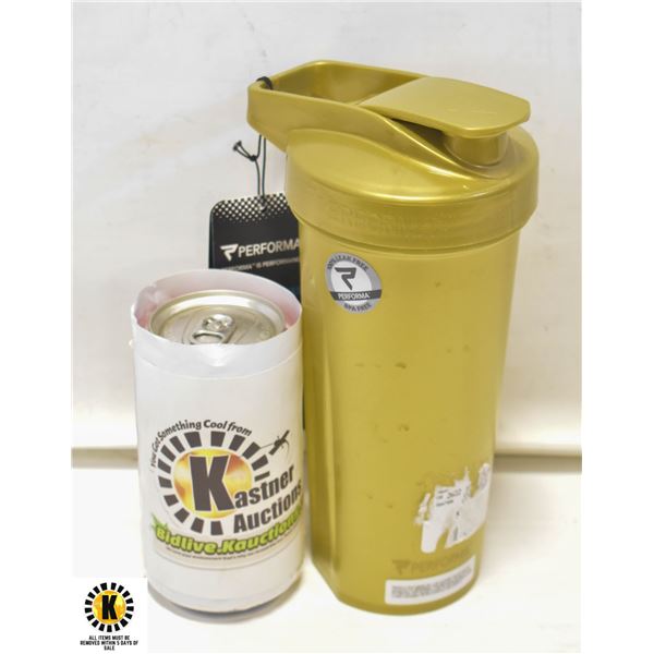 PERFOMA ACTIV SERIES 28OZ SHAKER BOTTLER GOLD