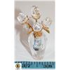 SWAROVSKI CRYSTAL CLEAR ROSES FIGURINE