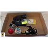 Image 1 : ESTATE BINOCULARS, FISHING REELS, &