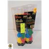 Image 1 : 2 PACKS OF 100 ASSORTED ZIP TIES