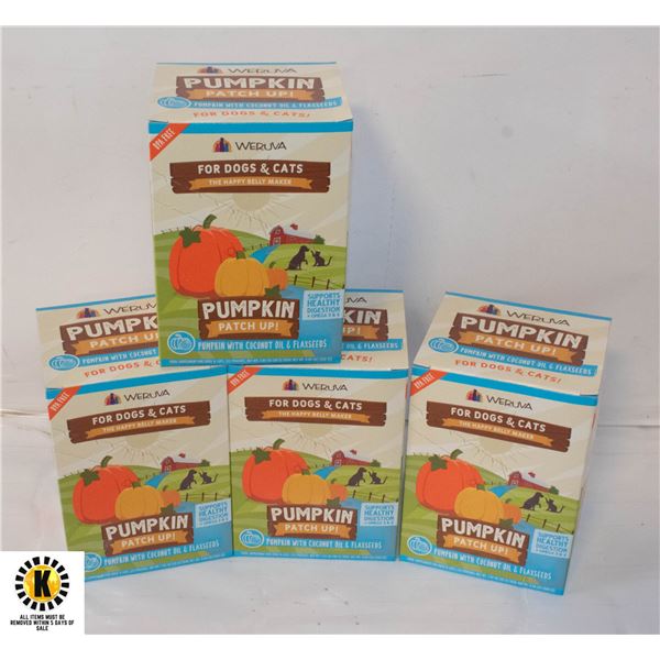 WERUVA 4 PUMKIN PATCH COCONUT FLAX SEED PET FOOD 1