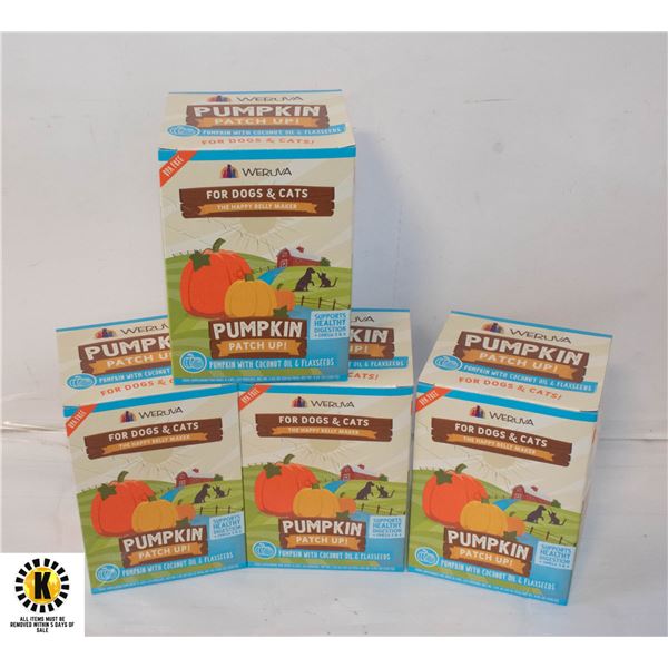 WERUVA 4 PUMKIN PATCH COCONUT FLAX SEED PET FOOD 1