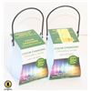 2 COLOR CHANGING LED CITRONELLA CANDLES 20+ HRS