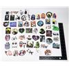 Image 1 : 50 NEW NIGHTMARE BEFORE CHRISTMAS THEME STICKERS