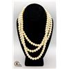 Image 1 : VINTAGE PEARL NECKLACE MADE