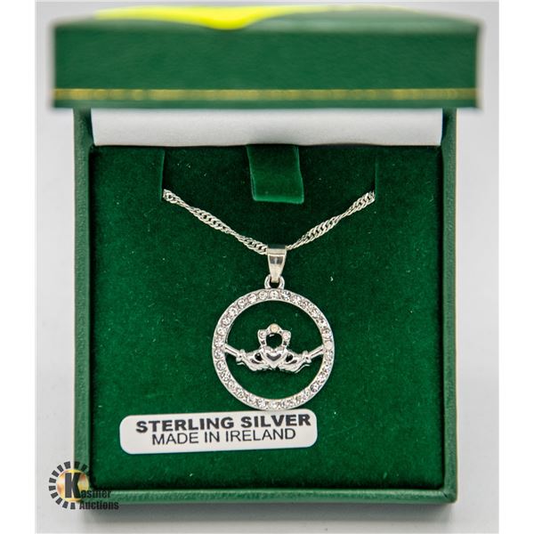 GLENCARA STERLING SILVER NECKLACE
