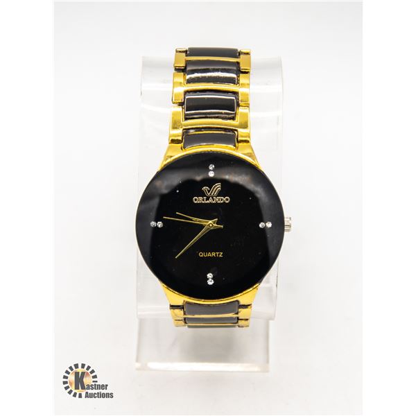 BRAND NEW MENS 2 TONE ORLANDO WATCH