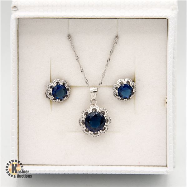.925 SILVER MATCHING EARRINGS AND