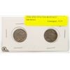 Image 1 : 1936 AND 1934 USA BUFFALO NICKELS