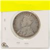 Image 2 : 1919 CANADA 50 CENT 92.5% SILVER COIN