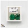 Image 1 : 10.0 CT OVAL SHAPED EMERALD COLOR ENHANCED