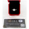 Image 1 : GRA CERTIFIED 1 CT MOISSANITE WITH SURROUNDING