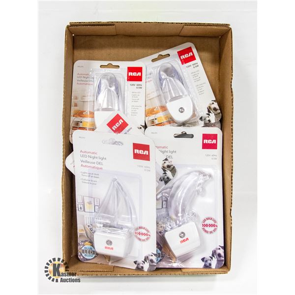 FLAT OF NEW NIGHT LIGHTS