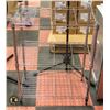 Image 1 : CHROME METAL 3-SHELF STORAGE SOLUTION