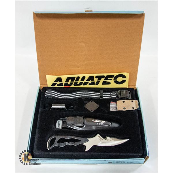 NEW AQUATEC TREX SCUBA KNIFE