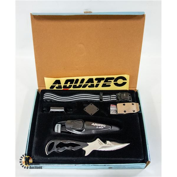 NEW AQUATEC TREX SCUBA KNIFE