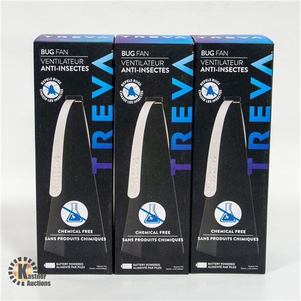 NEW (3) BUG FAN VENTIATEUR