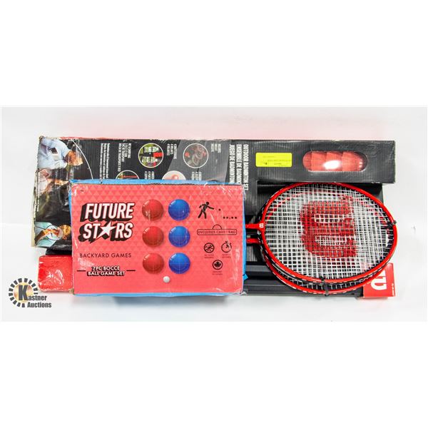 NEW OUTDOOR GAME ITEMS