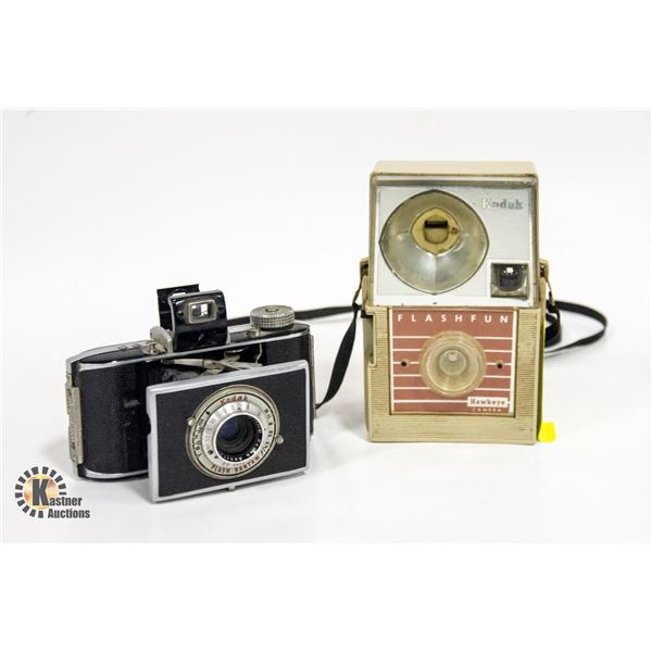 VINTAGE KODAK CAMERA LOT