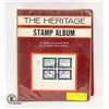 1967 HERITAGE STAMP ALBUM
