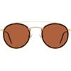Image 1 : NEW SOJOS RETRO ROUND DOUBLE BRIDGE POLARIZED