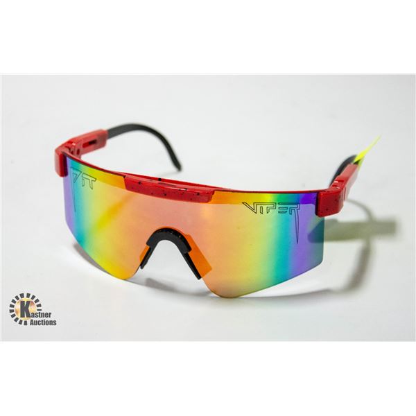 RED PIT-VIPER GLASSES