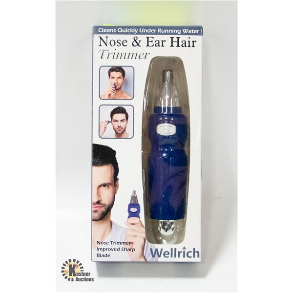 NEW SEALED WELLRICH NOSE & EAR HAIR TRIMMER