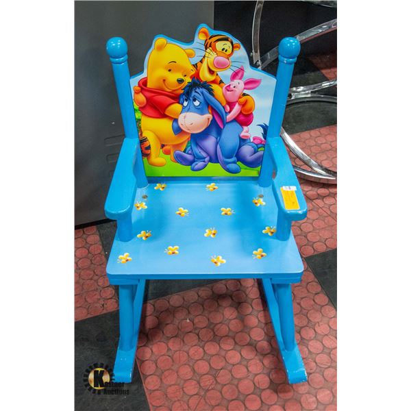 DISNEY WINNIE THE POOH CHILDREN ROCKING CHAIR