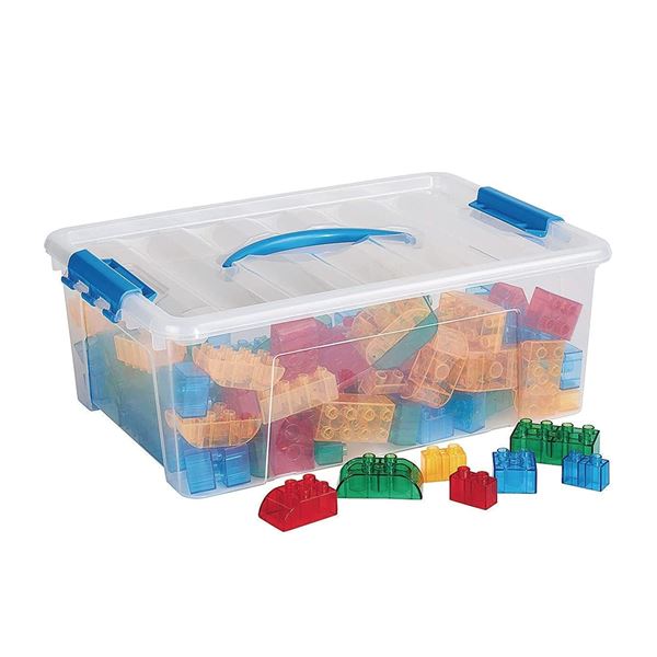 ECR 4 KIDS 128PCS TRANSPARA-BRICKS WITH TOTE