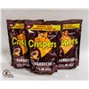 Image 1 : NEW 3 PACK OF CRISPERS BBQ BAKED SNACKS