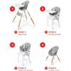 Image 2 : NEW REPACK SKIP HOP EON 4 IN 1 HIGH CHAIR