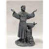 Image 1 : ST FRANCIS YARD & GARDEN BIRD BATH STATUE