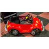 Image 2 : KID'S RED METAL PEDAL CAR