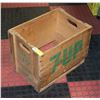 Image 1 : 7UP WOODEN POP CRATE