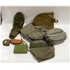 Image 1 : BOX WITH WW2 MILITARY ITEMS (7 ITEMS)