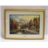 Image 1 : FRAMED SIGNED LTD EDITION THOMAS KINKADE